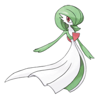 Gardevoir floating